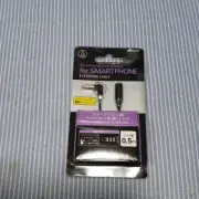 Audio Technica Smartphone Headphone Extension Cord 0.5m Black AT345iS/0.5 BK