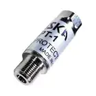 F Type lightening protector Satellite OTA TV Adapter coax in line arrester cable