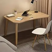 Home Office Desk, Computer Desk, Wood Dormitory Study, Writing, Bedroom Desk A58 (J Wood, 80X40X73CM)