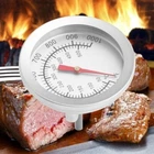 Heavy Duty Stainless Steel Thermometer with Dual Celsius and Fahrenheit Scale