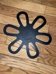 2 Copper Chef Cookware Trivet Professional Heat Resistant Silicone Black,