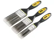 STANLEY DYNAGRIP™ Synthetic Brush Pack Set of 3 25 38 & 50mm STASTPPDS3Z