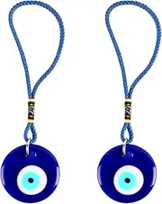 Laroal Evil Eye Pendant Demon Eye Charm Turkey Greece Travel Souvenirs Pack of 4