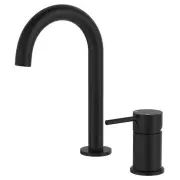 Kaya Outlet &amp; Hob Mixer Set, Matte Black