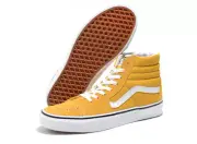 VANS SK8-HI TRAINERS UNISEX MEN SIZE 5.5 = WOMEN SIZE 7 SHOES GOLDEN YELLOW NEW