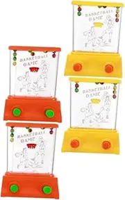 NAMOARLY 4pcs Plastic Water Tossing Ring Toy Interactive Water Toss Game Toy Random Color