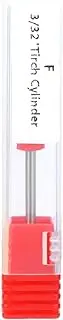 Labymos Electric Nail Drill Machine Aessory Ceramic Cuticle Clean Burr Drilling Bits Rotary Milling Cutters for Mani Pedi Tool