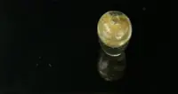 在飛比找Yahoo!奇摩拍賣優惠-日本 黑木國昭 硝子玻璃 金彩花入 花瓶