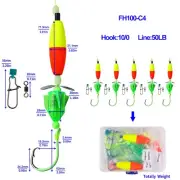 Catfish Rigs Circle Hooks Fishing Scenarios Adjustable Floats High-Quality Hooks