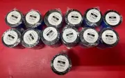 13 Rolls THERMAL TRANSFER RIBBON Size: 76.2mm x 350m Wax