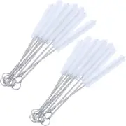 10PCS Nylon Straw Brush Cleaner Bottle Tube Pipe Small Long Cleaning