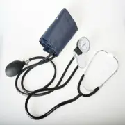 Stethoscope Meter Aneroid Sphygmomanometer Arm Blood Pressure Monitor Cuff W/Bag