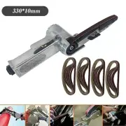 10mm 330 X 10mm Wide Air Finger Belt Sander Power File Detail Sanding + 50 Belts