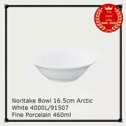 Noritake Bowl 16.5cm Arctic White 4000L/91507 Fine Porcelain 460ml CBP