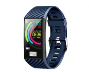 1.14 Inch Large Screen Smart Watch Multi UI Display ECG Heart Rate Monitor IP68 Waterproof Watch-Blue