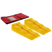 Hulk 4x4 3 Step Levelling Ramp & Durable Storage Bag Combo f/ Motorhome/Caravan