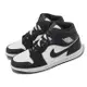 Nike Air Jordan 1 Mid SE 黑白 熊貓 爆裂紋 AJ1 男鞋 一代 FB9911-001