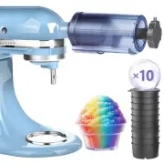 Shaved Ice Attachment for Kitchen aid Stand Mixer, Snow Cone Machine for Kitc...