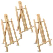 3 Packs 16 Inch Easel Stand Table Top Easel for Painting Wooden Tabletop Disp...