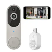 Smart Video Doorbell Camera Wireless Cam with Night Vision