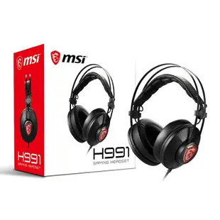 微星 H991 GAMING HEADSET 專業電競耳機