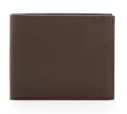 Nautica Mens RFID Data Protection Pebbled Leather Bifold Wallet Passcase (One si