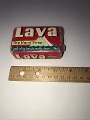 LAVA White Hand Soap Bar Regular Size Vintage Packaging -Unopened