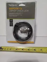 Targus DEFCON CL, Laptop Combination Cable Lock New in Package