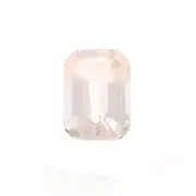 Loose Morganite - Emerald Cut .93ct Light Pink Solitaire