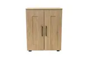 Display Cupboard Shelf Storage Organiser Wooden Chest Oak Funiture