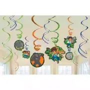 Diego's Biggest Rescue Go Diego Nick Birthday Party Hanging Swirl Decorations