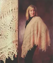 Diamond Dream Suri Lace Shawl - Alpaca Yarn Company Knitting Pattern PT-06