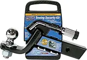 Reese Towpower Interlock® Trailer Hitch Ball Mount Security Kit, 5,000 lbs. Capacity, Fits 2 in. Receiver, 3-1/4 in. Drop, Black