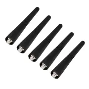 5pcs UHF SHORT STUBBY ANTENNA FOR RADIOS CP200 HT750 HT1250 PR400 P1225