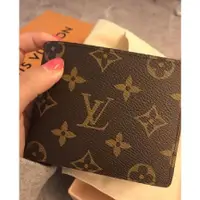 在飛比找蝦皮購物優惠-法國 LOUIS VUITTON MULTIPLE LV短夾