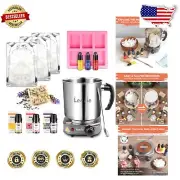 Personalized Soap Crafting Kit for Adults: 1.6 Lb Glycerin Base & Complete Tools