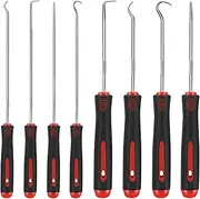8PCS Pick and Hook Set, Precision Automotive Hook Set, Car Auto Oil Seal O-Ring Seal Gasket Mini Precision Hooks Puller Remover