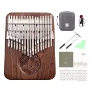 Professional Kalimba 34 Keys Walnut Kalimbas 38 keys, Thumb Piano Wooden Kalimba