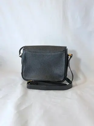 BURBERRY Black Leather Crossbody Bag 側背包