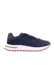 Loro Piana Weekend Walk Lace-Up Sneakers 45,40.5 Multicolor