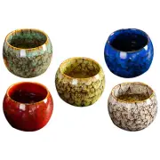 1 Set Of Ceramic Tea Cup Sturdy Practical Kung Fu Tea Cup Coffee Cup Set