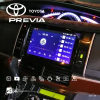 在飛比找樂天市場購物網優惠-M1A TOYOTA Previa 9吋媒體導航安卓機 Pl