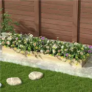 150x90x30cm Green Fingers Garden Bed Wooden Planter Box Raised Container Growing
