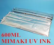 600ml Advanced Mimaki UV Ink for JFX-1631 UJV-160 UJF-3042 UJF-6042 UJF-706 and Other UV Machines(6colors) (M-Magenta)