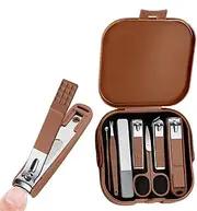 Manicure Set Women,Scissor Ear Pick Tools Nail Grooming Kits | Travel Trimming Kit with Case, Professional Cutter Nail Care for Kids Adults