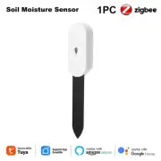 Zigbee Soil Moisture Sensor Monitor Plants Moisture Humidity Temperature Tester