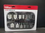 Wood Spade Drill Bits, 13-Piece Set, Brand New, Includes Storage Bag