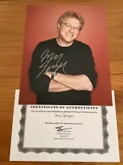 Jerry Springer Signed 8 X 10 Photo 2 COA