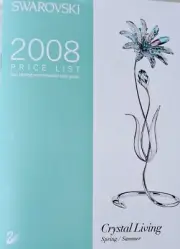 SWAROVSKI 2008 CRYSTAL Spring/Summer PRICE LIST PIC'S•PRICE•RETIRING•SCS Trilogy