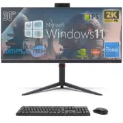 All IN One 30 " Gaming 2k I7 RAM 4gb SSD 240gb Windows 11 Pro Aio Computer PC _